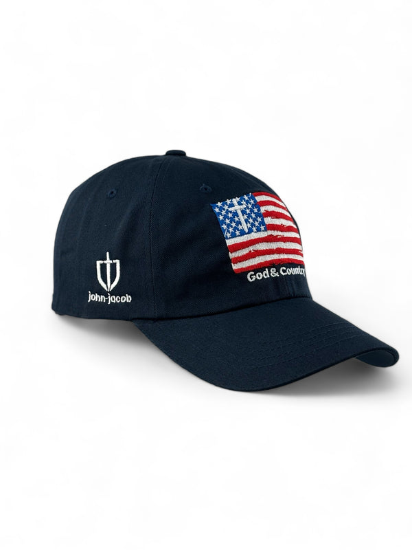 john-jacob God & Country dad hat