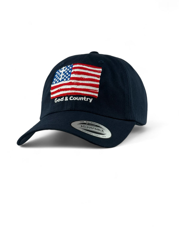 john-jacob God & Country dad hat