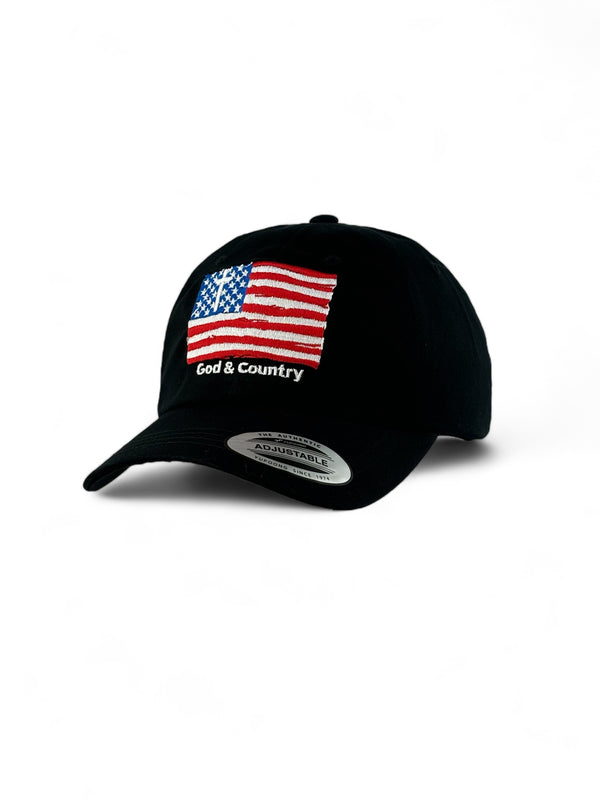 john-jacob God & Country dad hat