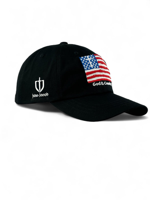 john-jacob God & Country dad hat