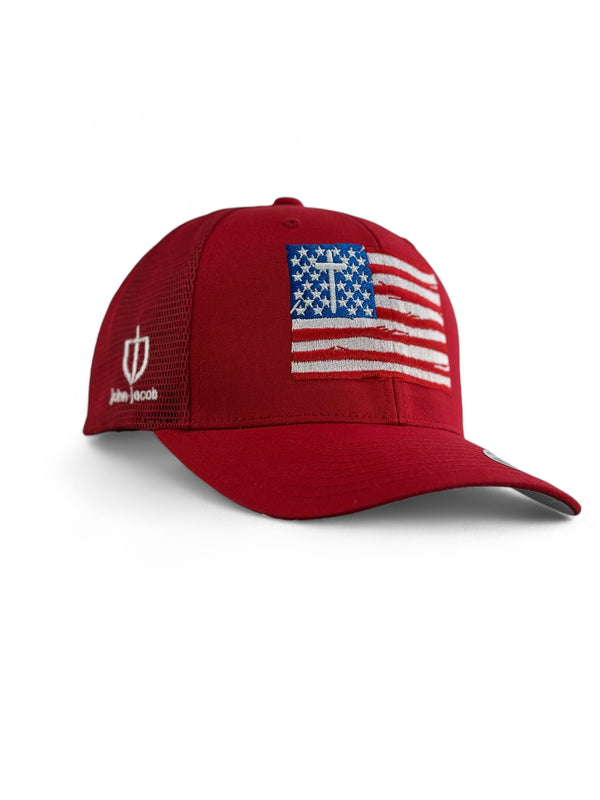 john-jacob God & Country trucker hat