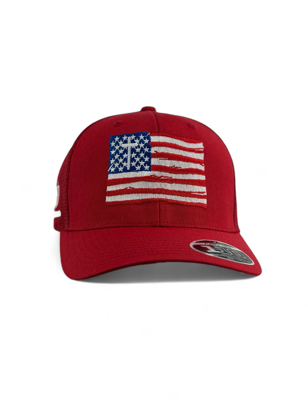 john-jacob God & Country trucker hat