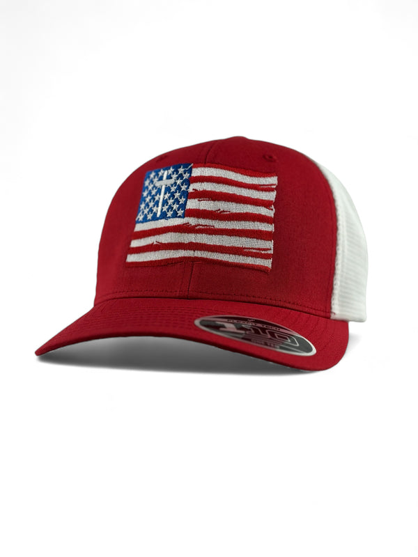 john-jacob God & Country trucker hat