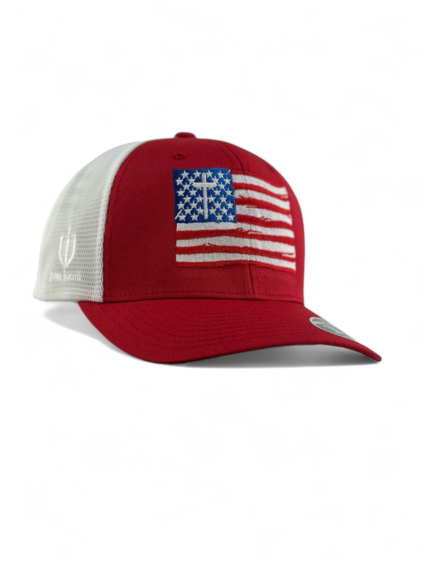 john-jacob God & Country trucker hat